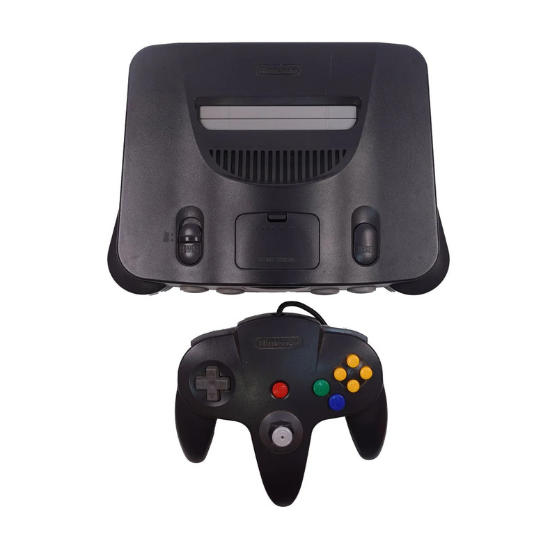 (Pre-owned) Nintendo 64 Video Game Console - Black - ريترو